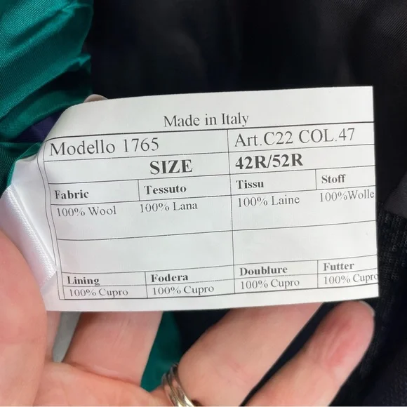 Paul Smith Luxury Blazer 42R Blue - Picture 14 of 16